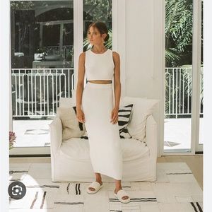 NWT Sabo Skirt knit skirt top set